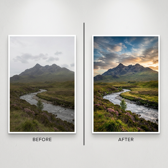 Edición Antes y Después