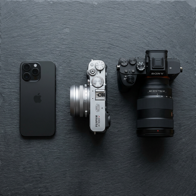 Tipos de equipos fotográficos